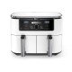 Ninja AF400EU Double 9,5 L Autonome 2470 W Friteuse d'air chaud Blanc Ninja AF400EU Double 9,5 L Autonome 2470 W Friteuse d'air chaud Blanc