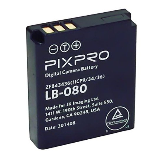 Kodak LB-080 batterie de caméra/caméscope Lithium-Ion (Li-Ion) 1250 mAh