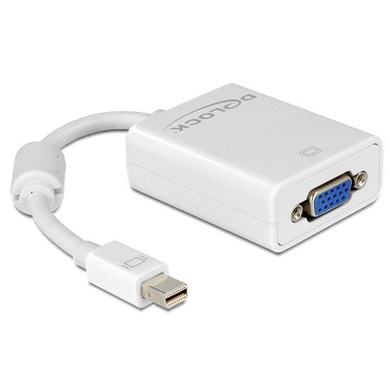 DeLOCK Adaptateur & connecteur mini Displayport / VGA FM mini Displayport 20-pin M VGA 15-pin FM