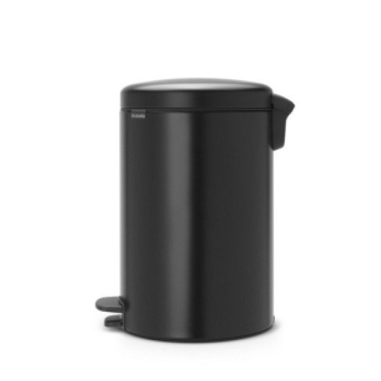 Brabantia 114106 poubelle 20 L Rond Noir