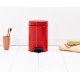 Brabantia 112140 poubelle 3 L Rond Rouge