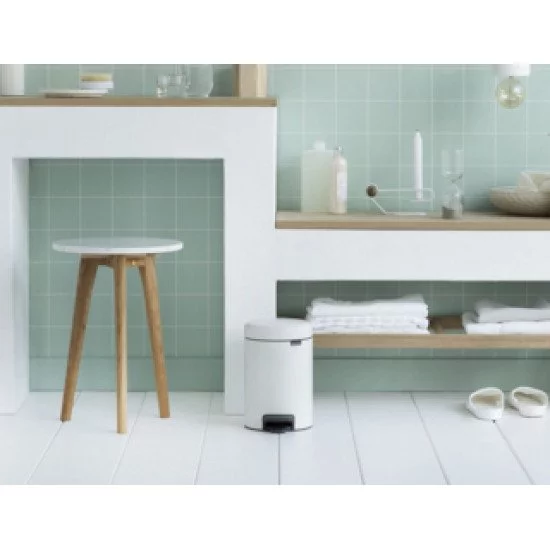 Brabantia 112126 poubelle 3 L Rond Blanc Brabantia 112126 poubelle 3 L Rond Blanc