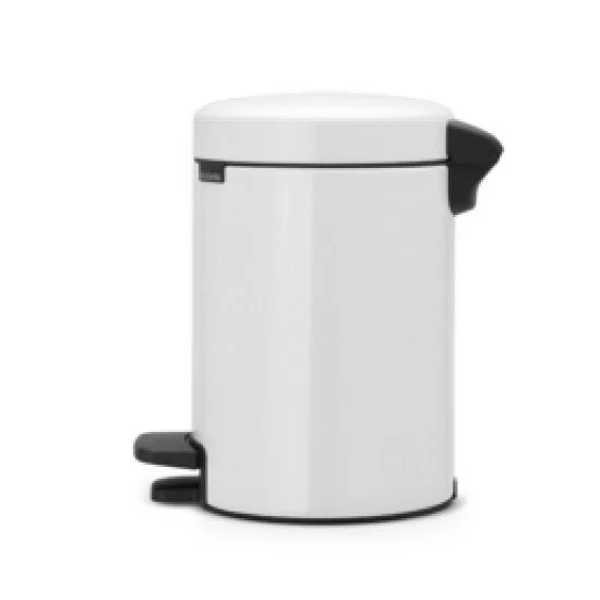 Brabantia 112126 poubelle 3 L Rond Blanc Brabantia 112126 poubelle 3 L Rond Blanc