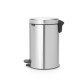 Brabantia 112041 poubelle 12 L Rond Acier inoxydable