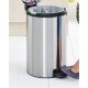 Brabantia 112041 poubelle 12 L Rond Acier inoxydable