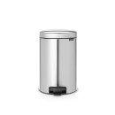 Brabantia 112041 poubelle 12 L Rond Acier inoxydable Brabantia 112041 poubelle 12 L Rond Acier inoxydable