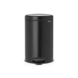 Brabantia 113741 poubelle 12 L Rond Noir Brabantia 113741 poubelle 12 L Rond Noir