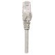Intellinet Câble patch réseau Cat6A, 0,25 m, gris, cuivre, S/FTP, LSOH/LSZH, PVC, RJ45, contacts plaqués or, anti-accroc, avec manchon, garantie à vie