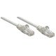 Intellinet Câble patch réseau Cat6A, 20 m, gris, cuivre, S/FTP, LSOH/LSZH, PVC, RJ45, contacts plaqués or, anti-accroc, avec manchon, garantie à vie