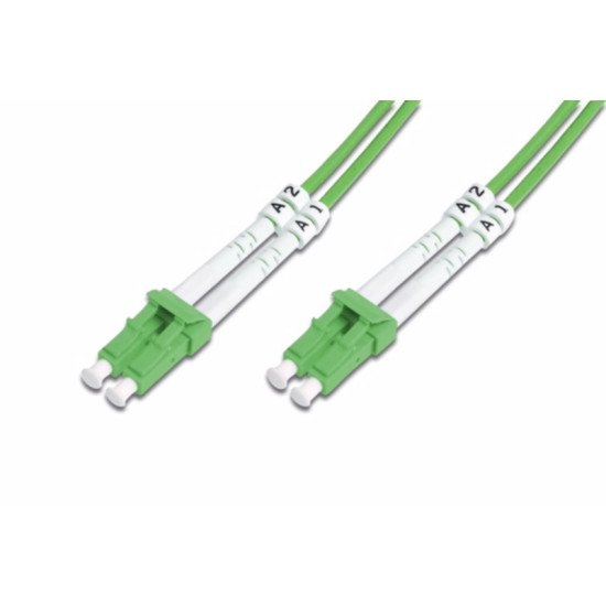 Digitus DK-2533-01-5 câble de fibre optique 1 m LC OM5 Green,White