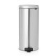 Brabantia 111822 poubelle 30 L Rond Acier inoxydable