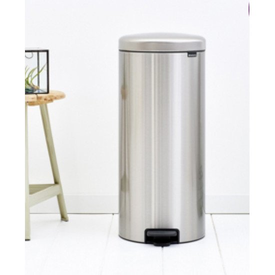 Brabantia 111822 poubelle 30 L Rond Acier inoxydable