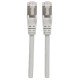 Intellinet Câble patch réseau Cat6A, 1 m, gris, cuivre, S/FTP, LSOH/LSZH, PVC, RJ45, contacts plaqués or, anti-accroc, avec manchon, garantie à vie