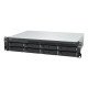 Synology RackStation RS1226+ serveur de stockage NAS Rack (2 U) AMD Ryzen V1500B 4 Go DDR4 0 To Synology DSM Noir