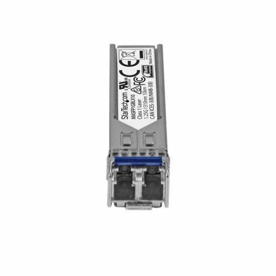 StarTech.com Module de transceiver SFP 1000Base-LX à fibre optique Gb - Compatible Cisco Meraki MA-SFP-1GB-LX10 - Monomode LC - 10 km