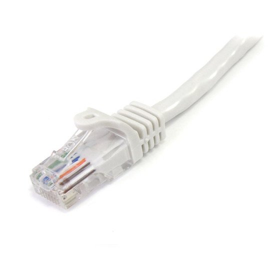 StarTech.com Câble réseau Cat5e sans crochet de 5 m - Blanc