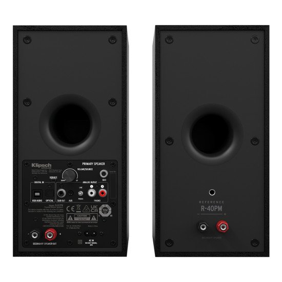 Klipsch R-40PM Noir Avec fil Klipsch R-40PM Noir Avec fil