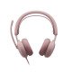 Logitech 981-001616 casque Avec fil Arceau Appels/Musique USB Type-C / USB Type-A Rose