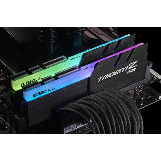 G.Skill Trident Z RGB 16GB DDR4 mémoire 16 Go 2 x 8 Go 3200 MHz G.Skill Trident Z RGB 16GB DDR4 mémoire 16 Go 2 x 8 Go 3200 MHz