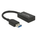 DeLOCK 65698 câble USB USB 3.2 Gen 2 (3.1 Gen 2) 0,15 m USB A USB C Noir