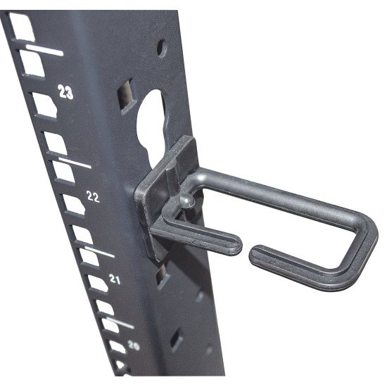 Intellinet Baie réseau ouverte 19" à 4 montants, 26U, noire, en kit, charge max. 360 kg