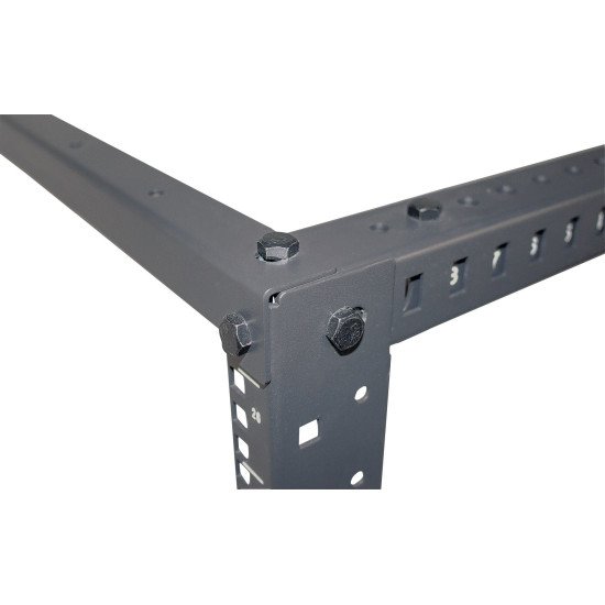 Intellinet Baie réseau ouverte 19" à 4 montants, 26U, noire, en kit, charge max. 360 kg