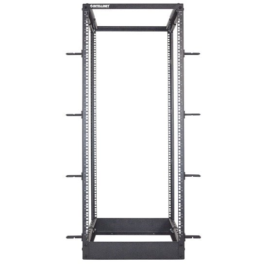 Intellinet Baie réseau ouverte 19" à 4 montants, 26U, noire, en kit, charge max. 360 kg