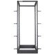 Intellinet Baie réseau ouverte 19" à 4 montants, 26U, noire, en kit, charge max. 360 kg