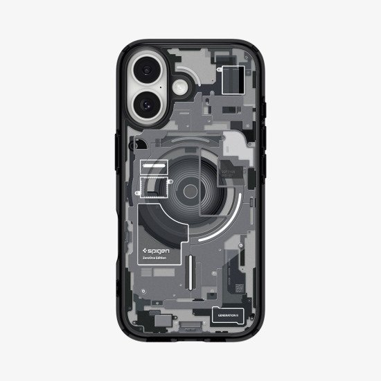 Spigen ACS10089 coque de protection pour téléphones portables 16 cm (6.3") Housse Noir, Transparent