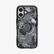 Spigen ACS10089 coque de protection pour téléphones portables 16 cm (6.3") Housse Noir, Transparent