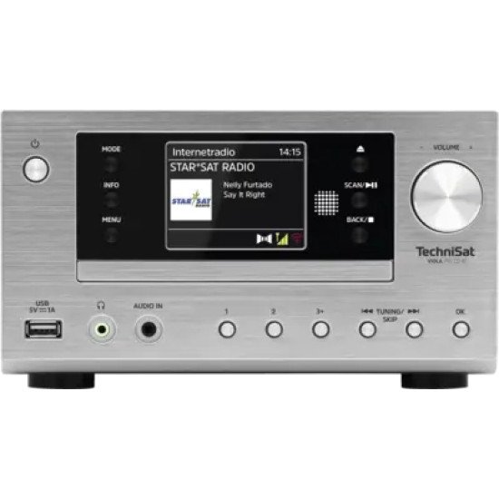 TechniSat VIOLA 700 CD IR Système micro audio domestique 40 W Noir