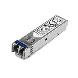 StarTech.com Module de transceiver SFP 1000Base-LX à fibre optique Gigabit - Compatible Juniper SFP-1GE-LX - Monomode LC - 10 km StarTech.com Module de transceiver SFP 1000Base-LX à fibre optique Gigabit - Compatible Juniper SFP-1GE-LX - Monomode LC - 10 km