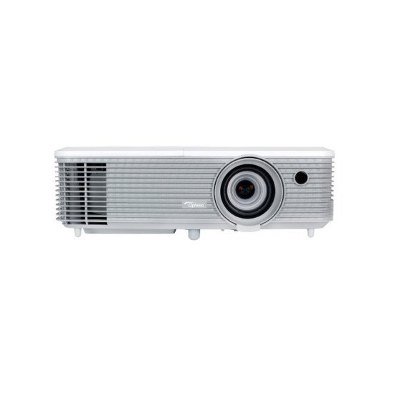 Optoma W400+ vidéo-projecteur Projecteur à focale standard 4000 ANSI lumens DLP WXGA (1280x800) Compatibilité 3D Gris, Blanc