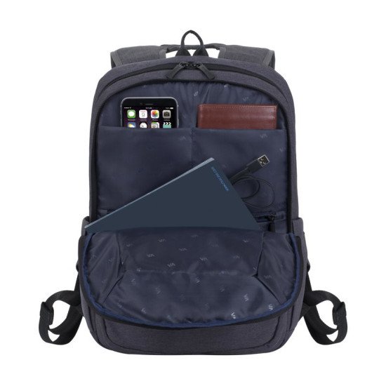 Rivacase 7760 sacoche d'ordinateurs portables 39,6 cm (15.6") Étui sac à dos Noir