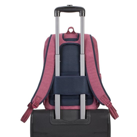 Rivacase 7760 sacoche d'ordinateurs portables 39,6 cm (15.6") Étui sac à dos Rouge