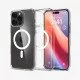 Spigen Ultra Hybrid MagFit coque de protection pour téléphones portables 17,5 cm (6.9") Housse Transparent, Blanc Spigen Ultra Hybrid MagFit coque de protection pour téléphones portables 17,5 cm (6.9") Housse Transparent, Blanc