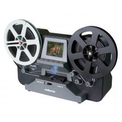 Reflecta Film Scanner Super 8 – Normal 8 Numériseur d'archivage/à défilement Noir Reflecta Film Scanner Super 8 – Normal 8 Numériseur d'archivage/à défilement Noir
