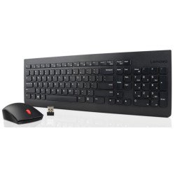 Lenovo 4X30M39472 clavier RF sans fil Allemand Noir