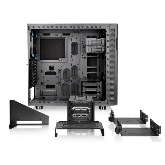 Thermaltake Suppressor F31 Tempered Glass Edition Midi Tower Noir Thermaltake Suppressor F31 Tempered Glass Edition Midi Tower Noir