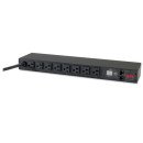 APC AP7801B unité de distribution d'énergie 8 sortie(s) CA 1U Noir