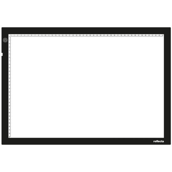 Reflecta LED Light Pad A3 Super Slim Noir Cadre pour une seule photo