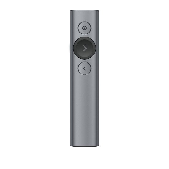 Logitech Spotlight télécommande Bluetooth Gris