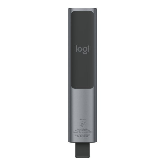 Logitech Spotlight télécommande Bluetooth Gris