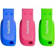 Sandisk Cruzer Blade lecteur USB flash 16 Go Type-A 2.0 Pack 3 pièces Sandisk Cruzer Blade lecteur USB flash 16 Go Type-A 2.0 Pack 3 pièces