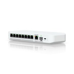 Ubiquiti UniFi Flex 2.5G Géré L2 2.5G Ethernet (100/1000/2500) Connexion Ethernet POE Montage sur le bureau ou sur le mur Blanc