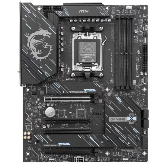 MSI X870 GAMING PLUS WIFI carte mère AMD X870 Emplacement AM5 ATX MSI X870 GAMING PLUS WIFI carte mère AMD X870 Emplacement AM5 ATX