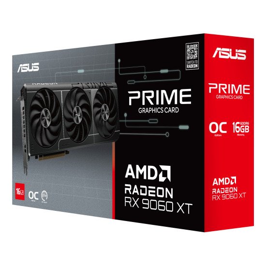 ASUS Prime Radeon RX 9060 XT O16G AMD 16 Go GDDR6