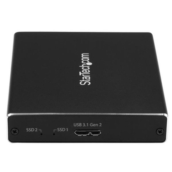 StarTech.com Boîtier USB 3.1 (10 Gb/s) dual slot pour SSD M.2 NGFF SATA avec RAID