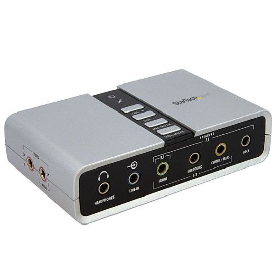 StarTech.com Adaptateur Carte Son USB vers Audio Stéréo - Audio Numérique SPDIF