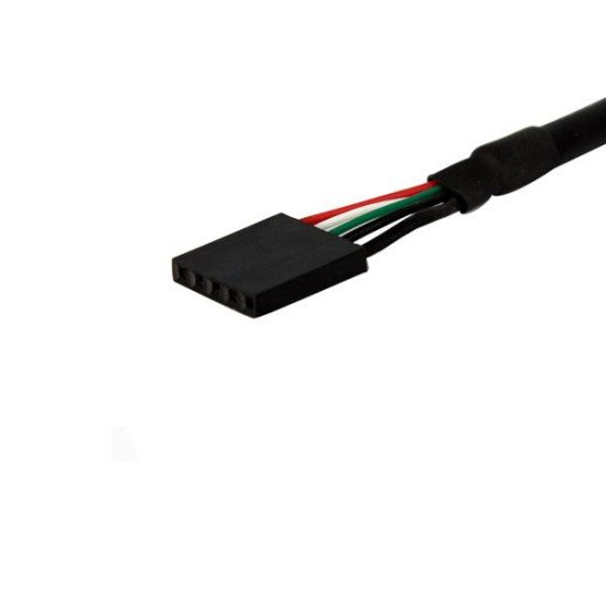 StarTech.com Câble Adaptateur USB 2.0 Header Carte Mère Interne vers Externe - Montable sur Boîtier